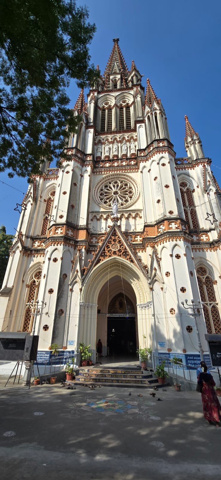 St Lourdes Church Trichy Gothic Architecture